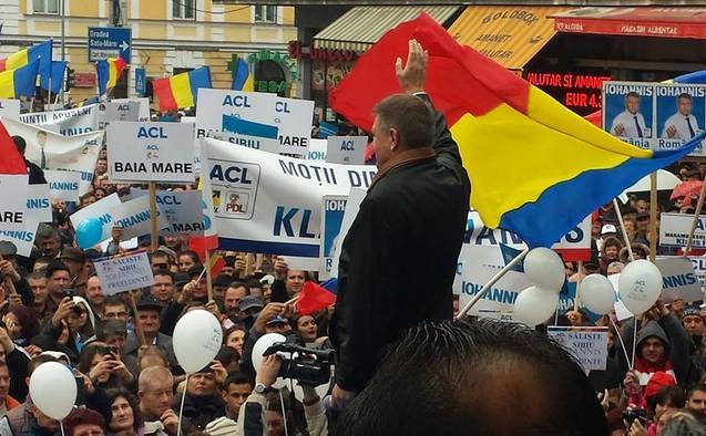 Miting ACL la Cluj, 25 octombrie 2014.