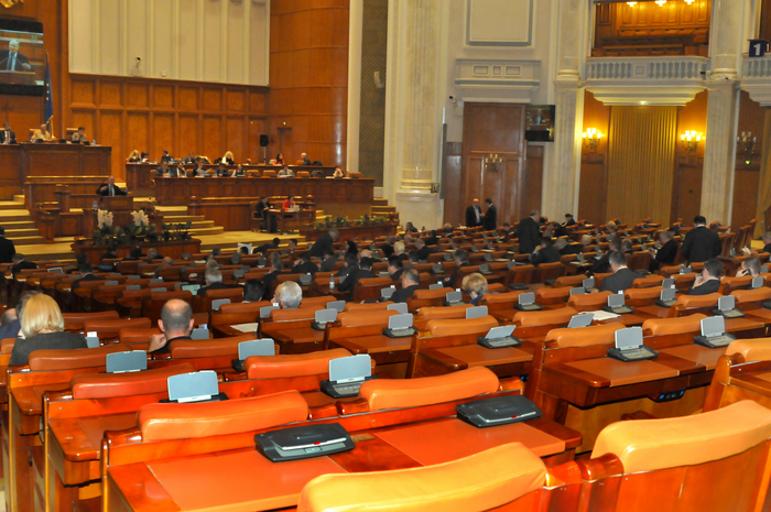 Şedinţa în plen la Camera Deputaţilor (Epoch Times România)