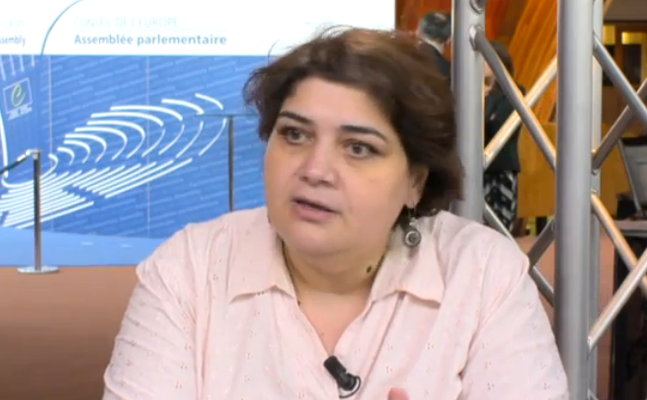 Khadija Ismayilova, jurnalistă azeră.