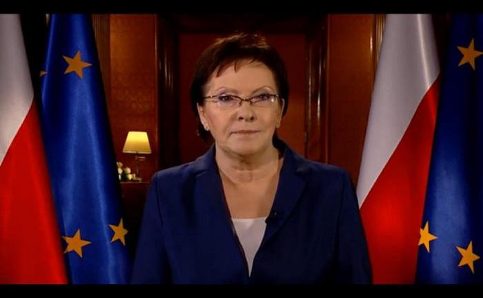 Premierul polonez Ewa Kopacz. (youtube.com)