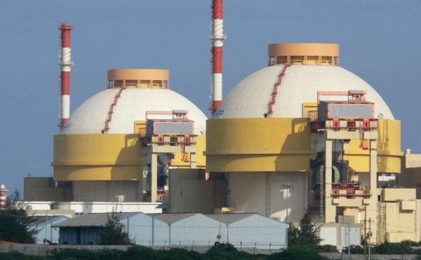 
Centrala nucleară Kudankulam din provincia indiană Tamil Nadu.