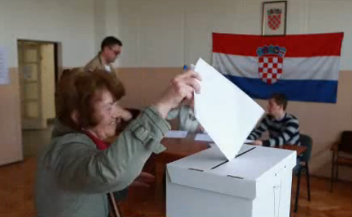 Alegeri prezidenţiale în Croaţia. (Captură.)