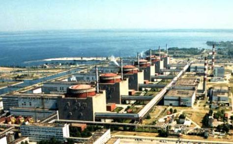 
Centrala Nucleară Zaporizhia din Ucraina.