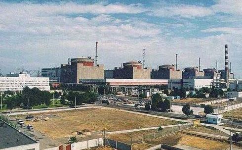 
Centrala nucleară ucraineană Zaporojie.