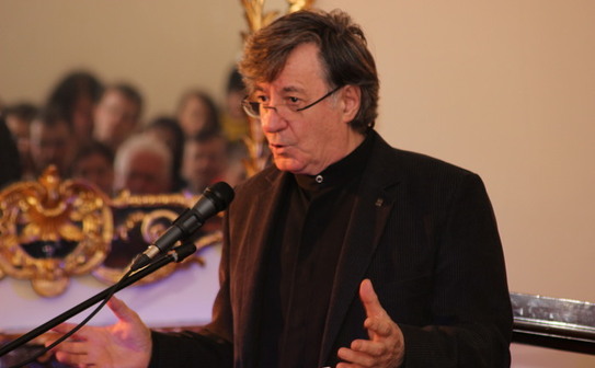 Ion Caramitru într-un spectacol la Londra, la invitaţia Institutului Cultural Român. (Robert Willy Toperter)