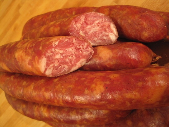 Cârnaţi Trandafir (Maria Matyiku / Epoch Times)