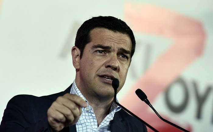 Alexis Tsipras, liderul partidului de extremă stângă Syriza (LOUISA GOULIAMAKI/AFP/Getty Images)