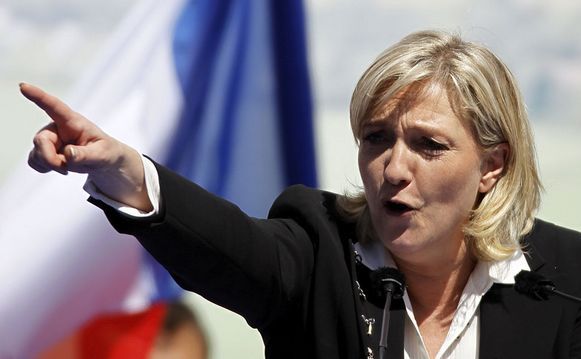 
Lidera Frontului Naţional francez Marine Le Pen.