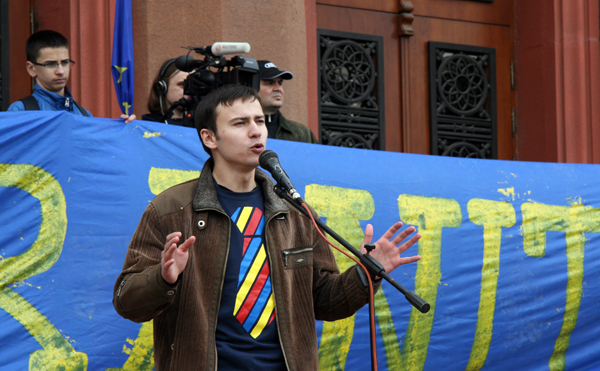 Protest la Chişinău, 25 ianuarie 2015 (Infoprut.ro)