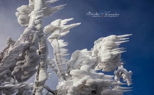„Regatul îngheţat” (Marko Korošec - weather photographer)