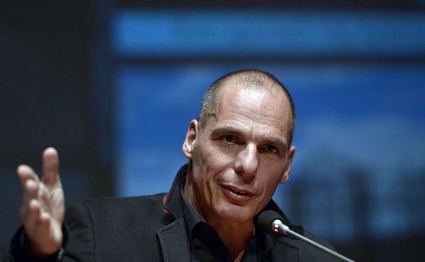 Ministrul grec al finanţelor, Yanis Varoufakis. (Captură Foto)