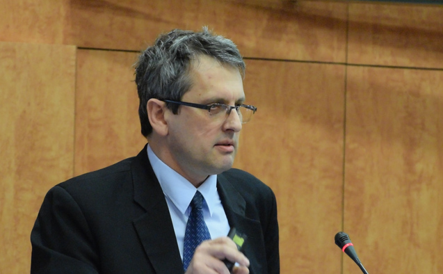 Valentin Lazea, economist şef al BNR (Epoch Times România)