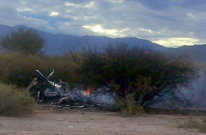 Accident aviatic în Argentina, 9 martie 2015.