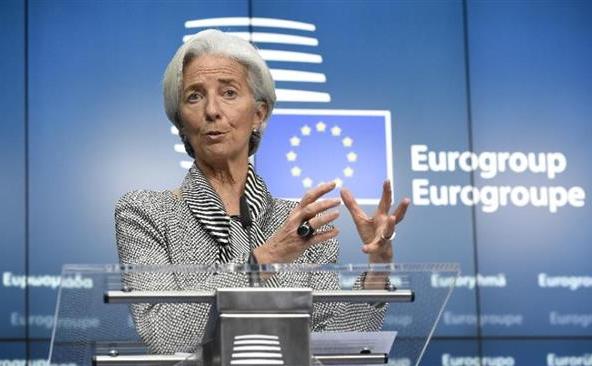 Şefa Fondului Monetar Internaţional, Christine Lagarde. (Captură Foto)