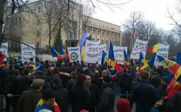 "Fără paşaport în Basarabia - Protest în Capitală duminică, 15 martie 2015.
