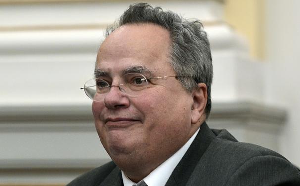 Ministrul grec de externe, Nikos Kotzias. (Getty Images)