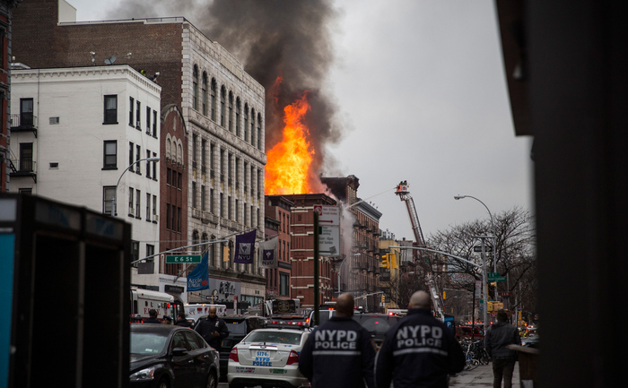 Incendiu în New York City
