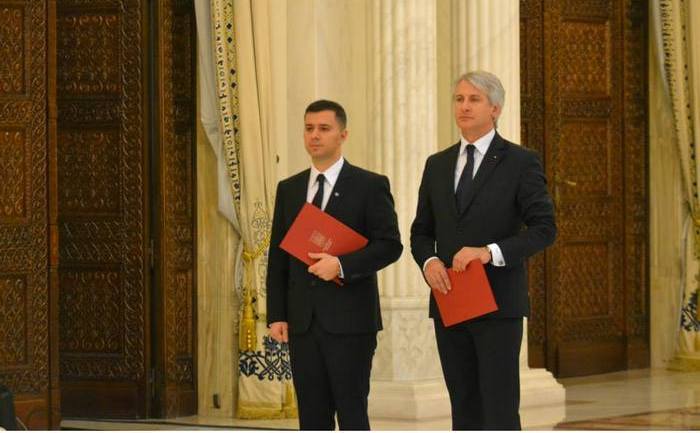 Miniştrii Marius Nica şi Eugen Teodorovici