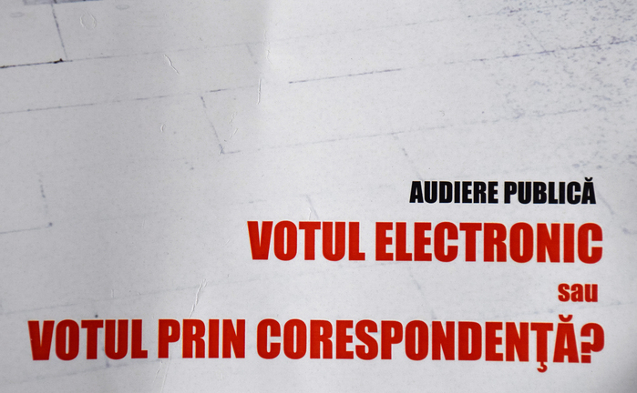 Votul electronic sau votul prin corespondenţă?
