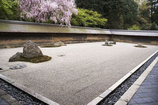 Grădina Ryoan-Ji - Japonia (Wikipedia)
