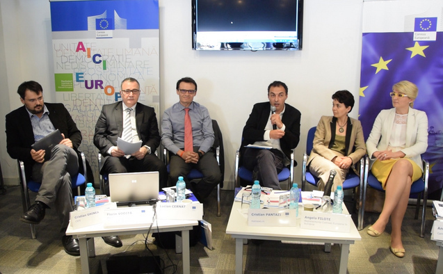 Dezbatere organizată de Reprezentanţa Comisiei Europene în România cu tema "Impactul Parteneriatului Transatlantic pentru Comerţ şi investiţii (TTIP) asupra economiei Rommâniei"