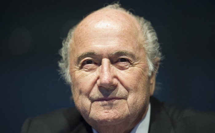 Preşedintele FIFA, elveţianul Joseph Blatter.