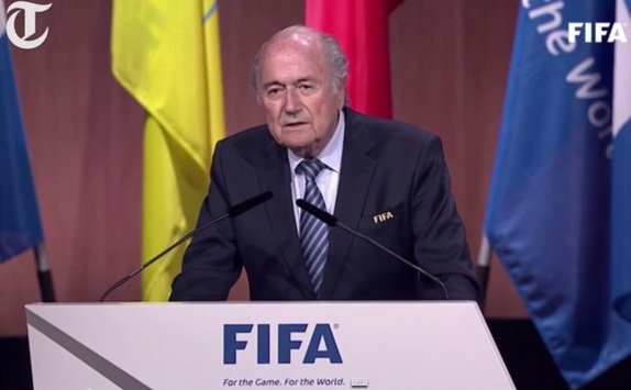 Joseph Blatter, preşedintele Federaţiei Internaţionale de Fotbal (FIFA)