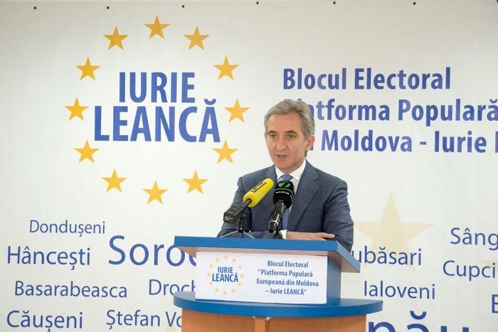 Iurie Leancă, preşedinte al Blocului Electoral „Platforma Populară Europeană din Moldova”, 5 iunie 2015 (serviciul de presă PPEM)