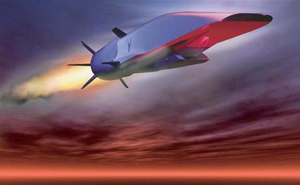 Reprezentare artistică a unui vehicul hipersonic Boeing X-51.