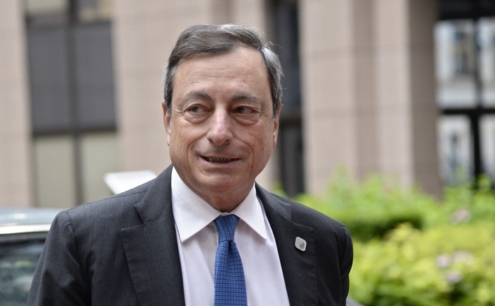 Preşedintele BCE Mario Draghi 22 iunie 2015 (THIERRY CHARLIER/AFP/Getty Images)