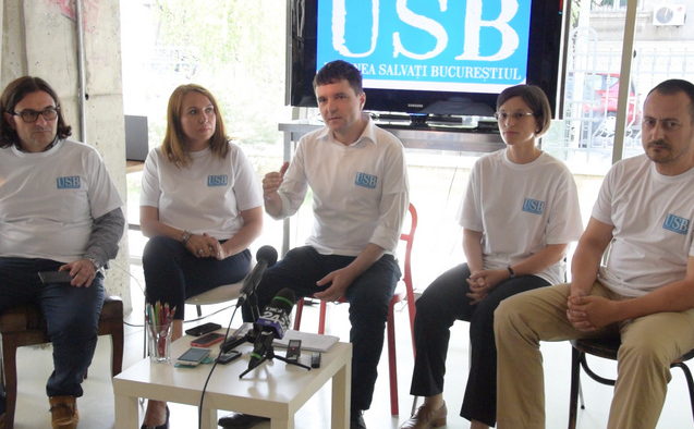 Nicuşor Dan a anunţat înfinţarea noului său partid, Uniunea Salvaţi Bucureştiul, 1 iulie 2015