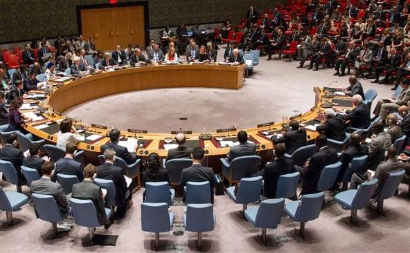 Sesiune a Consiliului de Securitate al ONU.