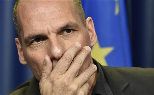 Yanis Varoufakis, ministrul elen al finanţelor.