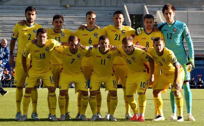 Echipa naţională de fotbal a României. (facebook)