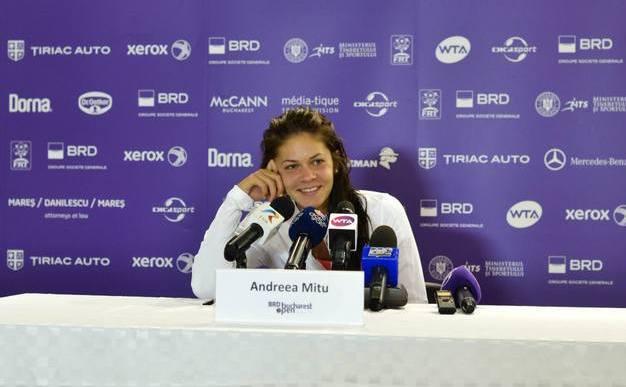 Jucătoarea română de tenis Andreea Mitu. (facebook)