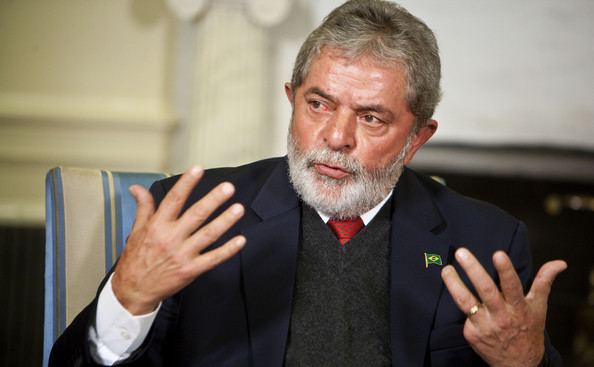 Preşedintele brazilian Luiz Inacio Lula da Silva.