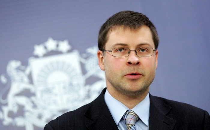 Valdis Dombrovskis - comisarul pentru comerţ al Uniunii Europene (Captură Foto)