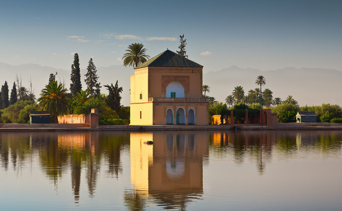 Grădinile Menara, Marrakech (Wikipedia)