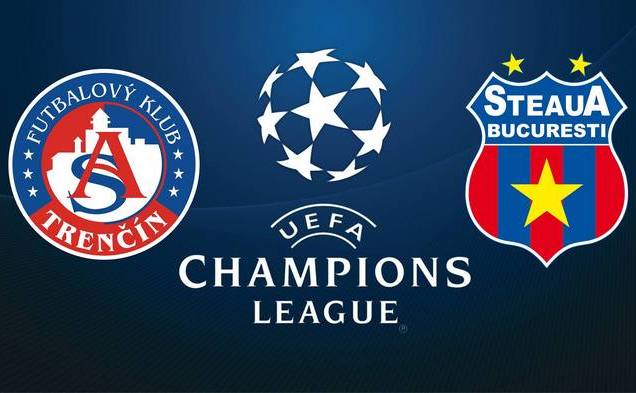 Steaua Bucureşti - AS Trencin 2-3,  în manşa a doua a turului doi preliminar  al Ligii Campionilor (facebook)