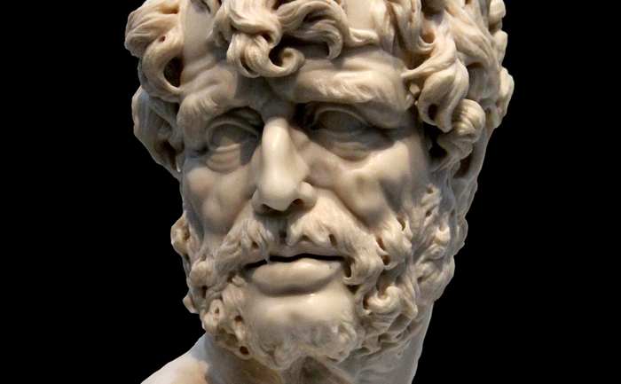 Seneca cel Tânăr, bust expus la Muzeul Prado, Madrid.