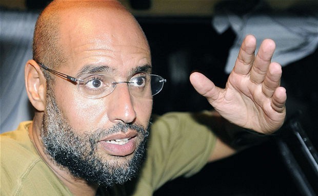 Saif al-Islam, unul dintre fiii fostului lider libian Moammer Gaddafi.