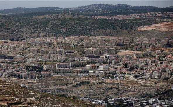 Colonia israeliană ilegală Beitar Illit din Cisiordania, 31 mai 2015.