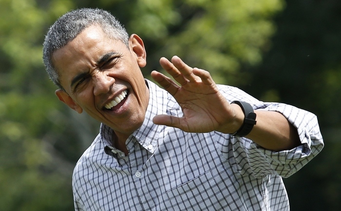 Barack Obama fără verighetă, 2 august 2015