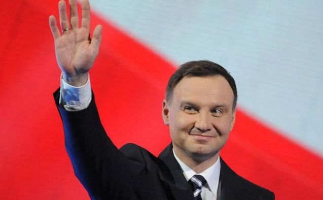 Andrzej Duda, noul preşedinte al Poloniei.