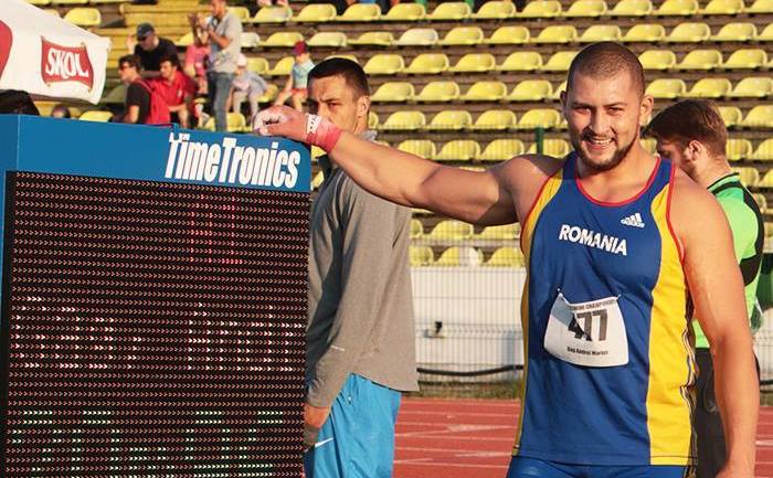 Atletul român Andrei Gag (Gag Andrei/facebook)