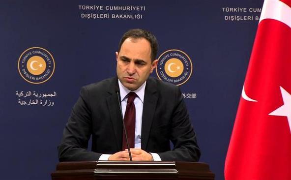 Tanju Bilgic, purtătorul de cuvânt al Ministerului turc de Externe.