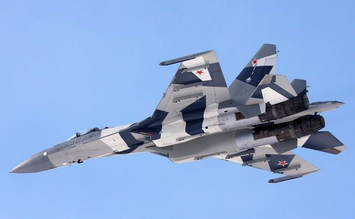 Avion de luptă rusesc Su-35. (Captură Foto)
