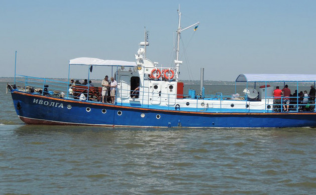 Ambarcaţiunea Ivolga, care s-a scufundat în 17 octombtrie 2015 în Marea Neagră.