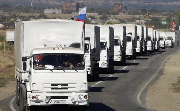 Convoi umanitar rusesc se îndreaptă spre regiunile estice ale Ucrainei (Arhivă)