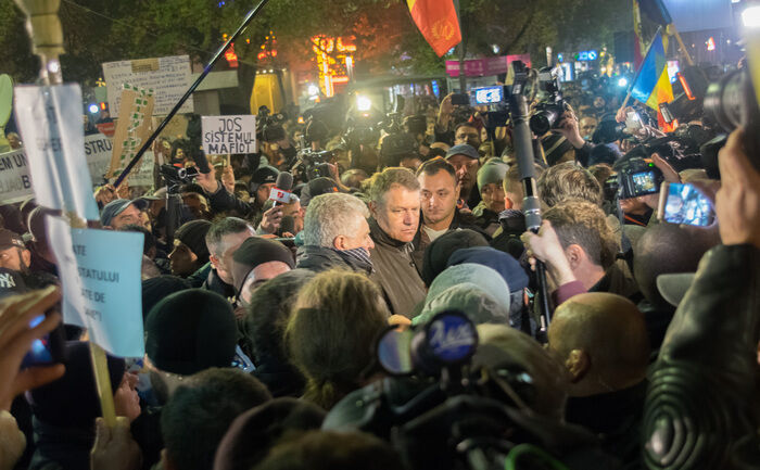 Românii ies din nou în stradă împotriva Sistemului. (Eugen Horoiu / Epoch Times România)